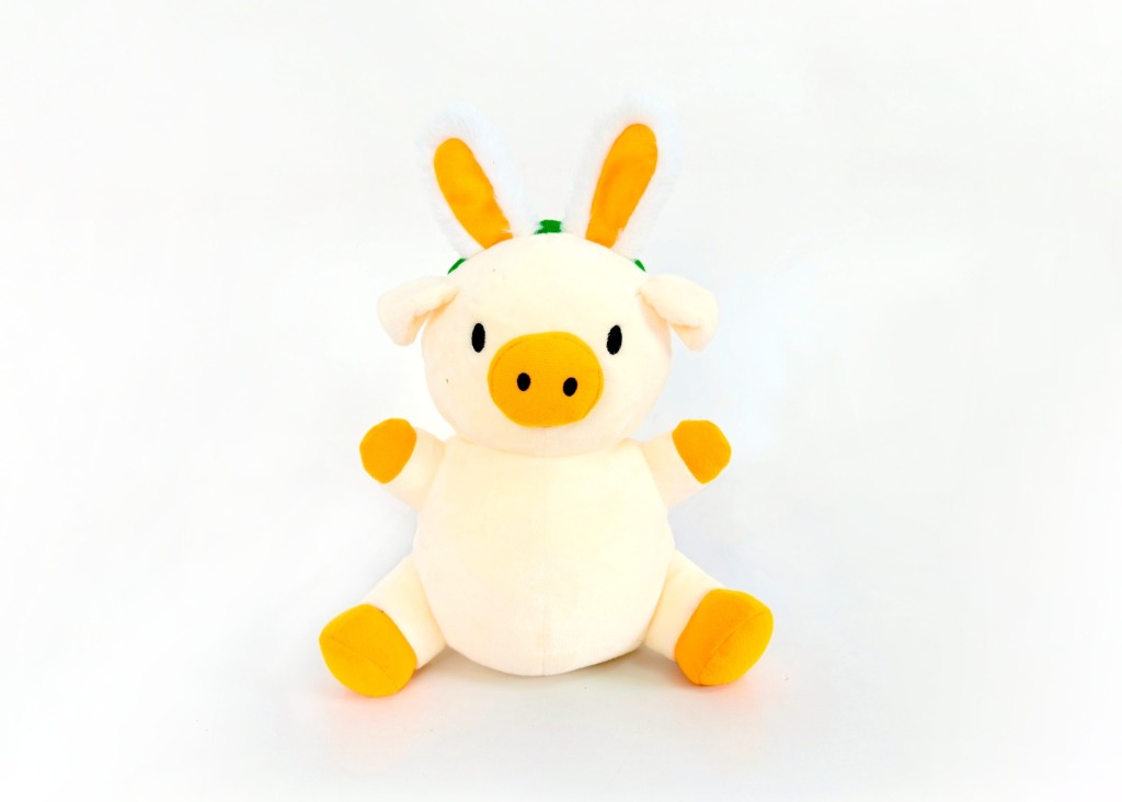 Bunny Pig Mochi Plush Toy 140x100