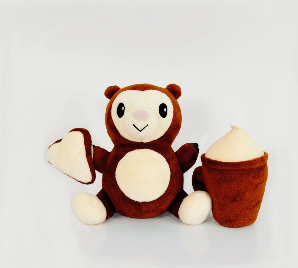 Mochi Cuppa Otter plush toy Production