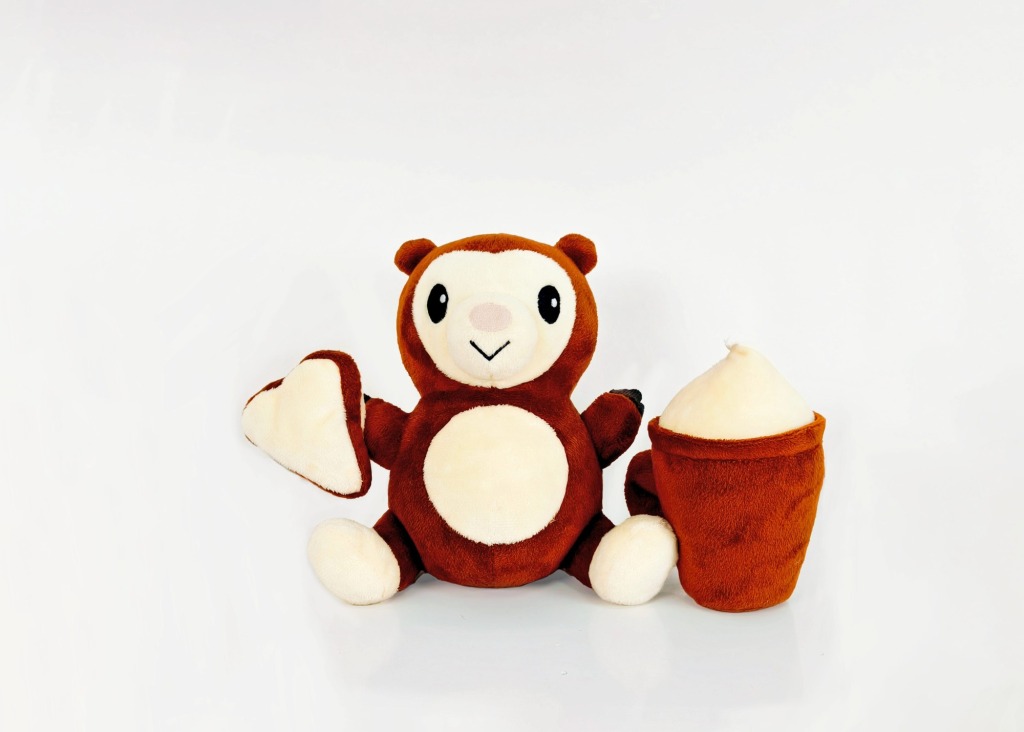 Mochi Cuppa Otter Plush Toy 140x100